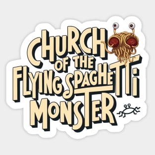 Flying Spaghetti Monster Sticker